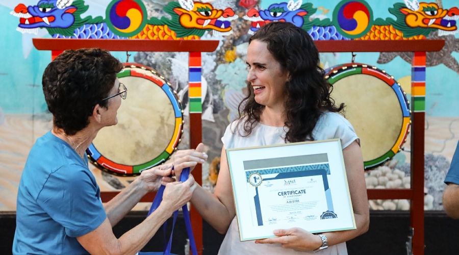 Winner Aja Eyre